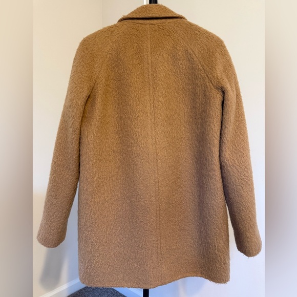 Madewell Quiet Luxury Old Money Parisian Chic Minimalist Wool Coat - Picture 2 of 8